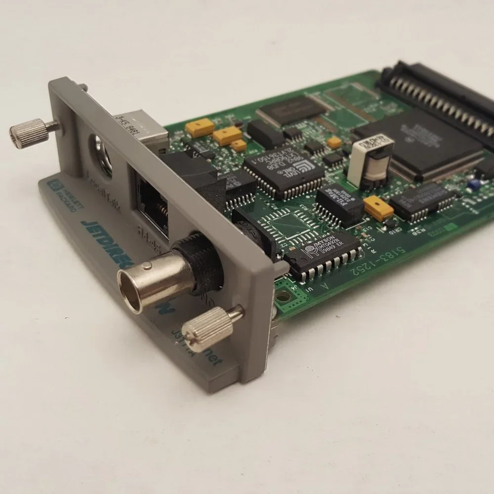 HP JetDirect 600N Print Server | J3111A | J3111-60002 DOM 12/1998 USED